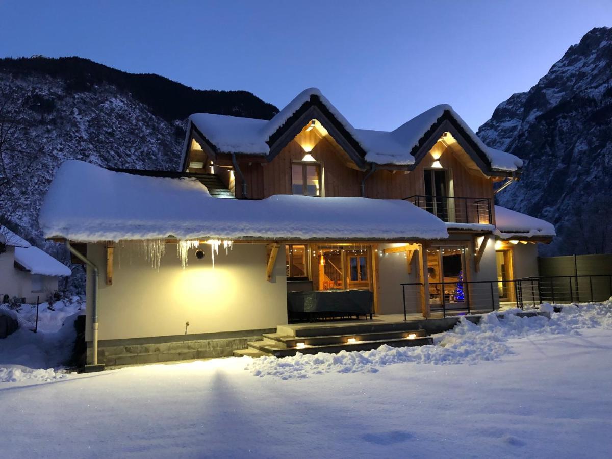 Chalet Barbara With Swimming Pool In The Heart Of Oisans Le Bourg-dʼOisans Exterior foto